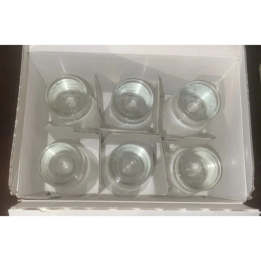 Two Boxes Circleware Austria 6 Piece Set 2 Oz Shot Glasses Heavy Weight